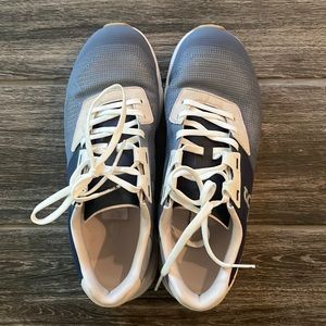 On Women’s Cloudrift- Metal/Navy